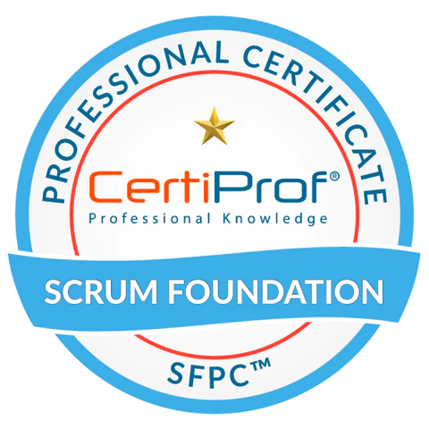 Badge Scrum Foundation Professional Certificate